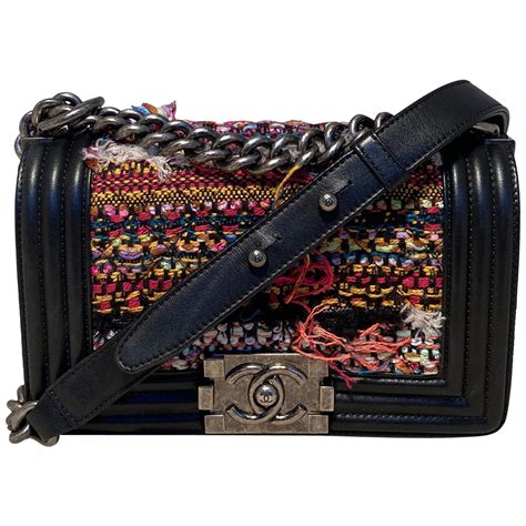 chanel boy multi color